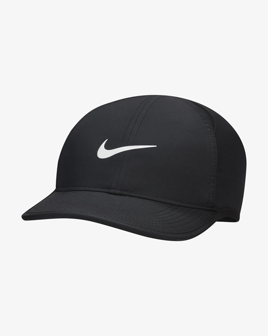 Black nike swoosh store cap