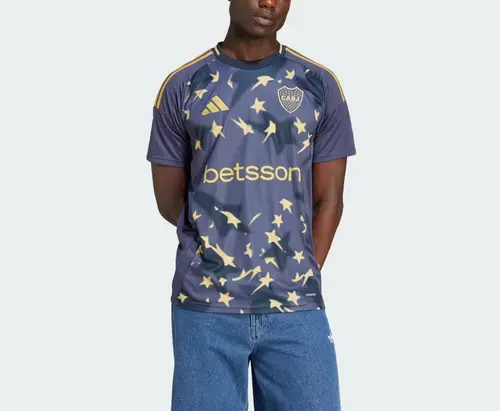 CAMISA BOCA JRS III ADIDAS  24/25 MASCULINA