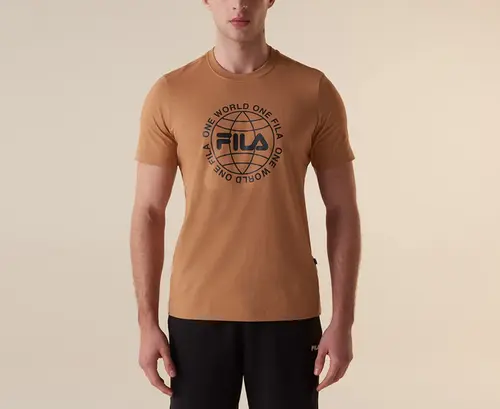 CAMISA FILA ONE WORLD LETTER MASCULINA